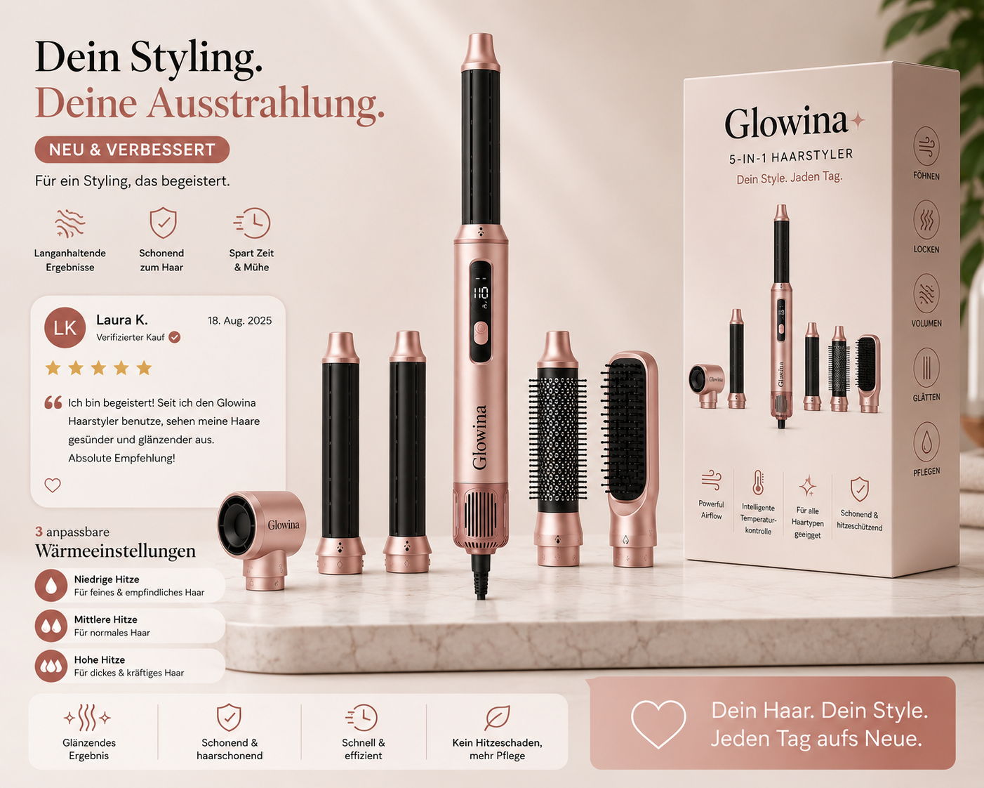 5 IN 1 Haarstyler - LIMITIERTE VERSION