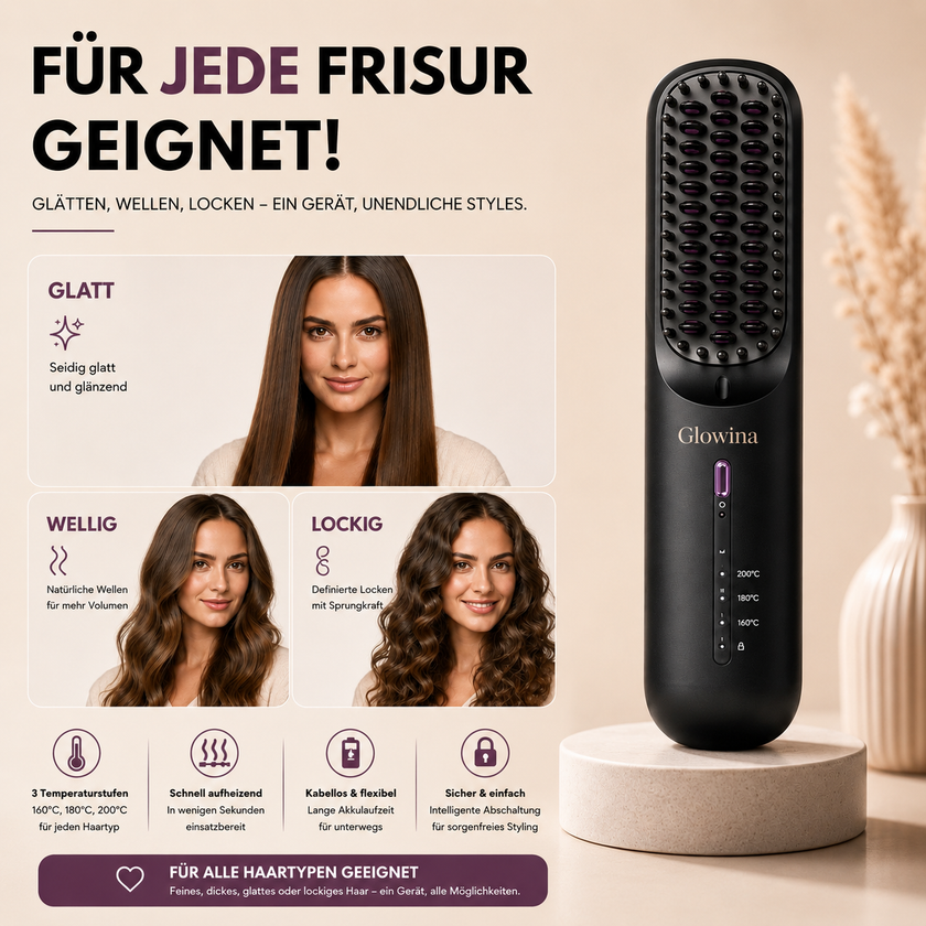 GLOWINA TO GO HAARSTYLER