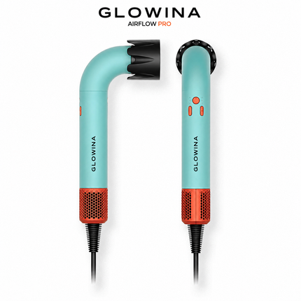 Glowina AirFlow Pro | Premium Haartrockner mit Präzisionsaufsatz