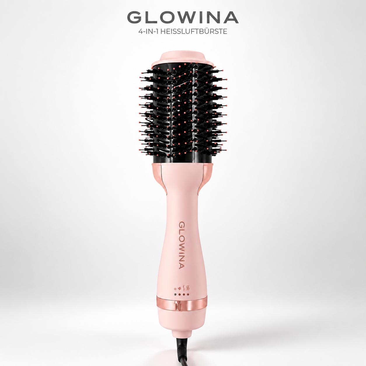 4-in-1 Heißluftbürste Glowina | Glänzendes Haar & Volumen in Minuten