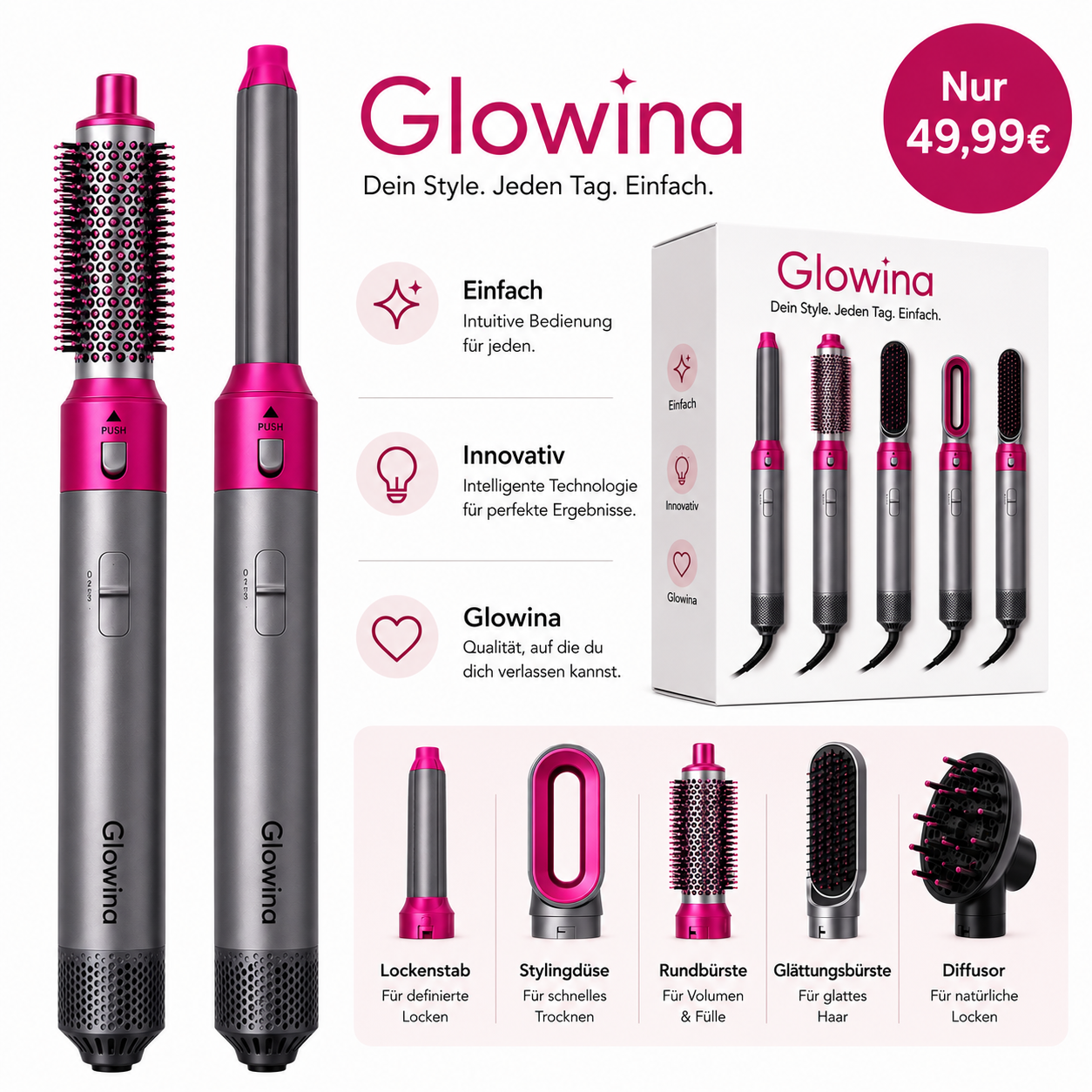 5 IN 1 HAIRSTYLER – NR. 1 DYSON ALTERNATIVE