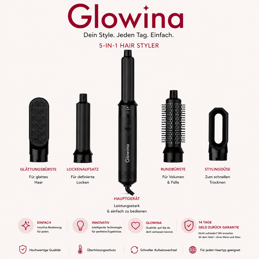5 IN 1 HAARSTYLER – NR. 1  ALTERNATIVE