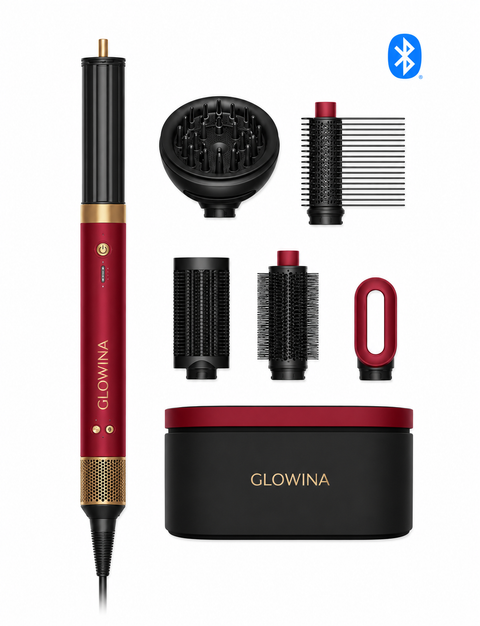 Glowina Haarstyler Pro Co-anda2x Effekt Multi-Haarstyler und -trockner - (Bluetooth)