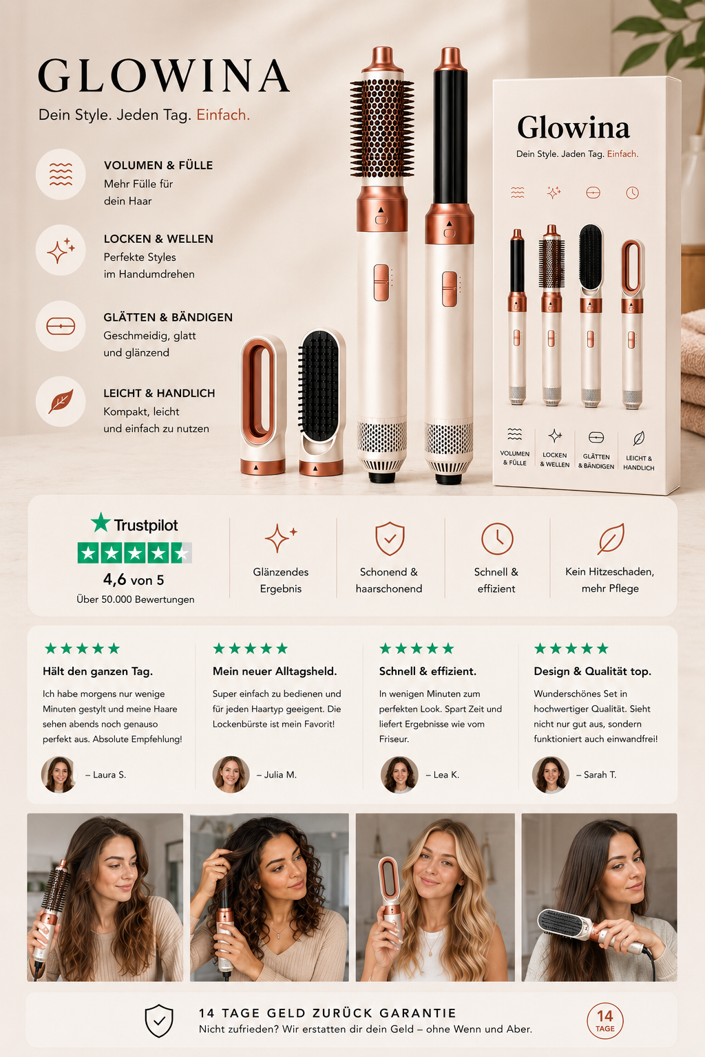 5 IN 1 HAARSTYLER - LIMITIERTE VERSION