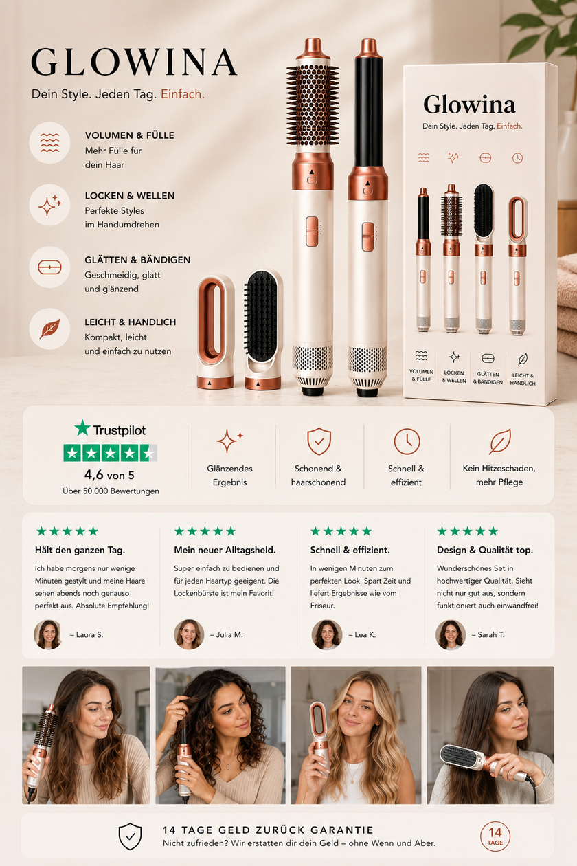 5 IN 1 HAARSTYLER - LIMITIERTE VERSION