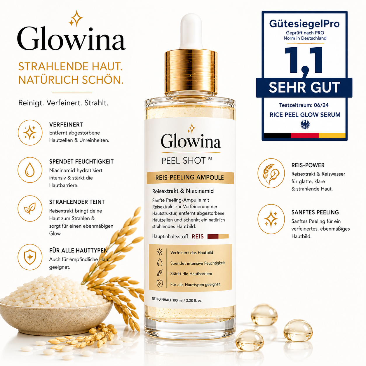 RICE PEEL GLOW SERUM